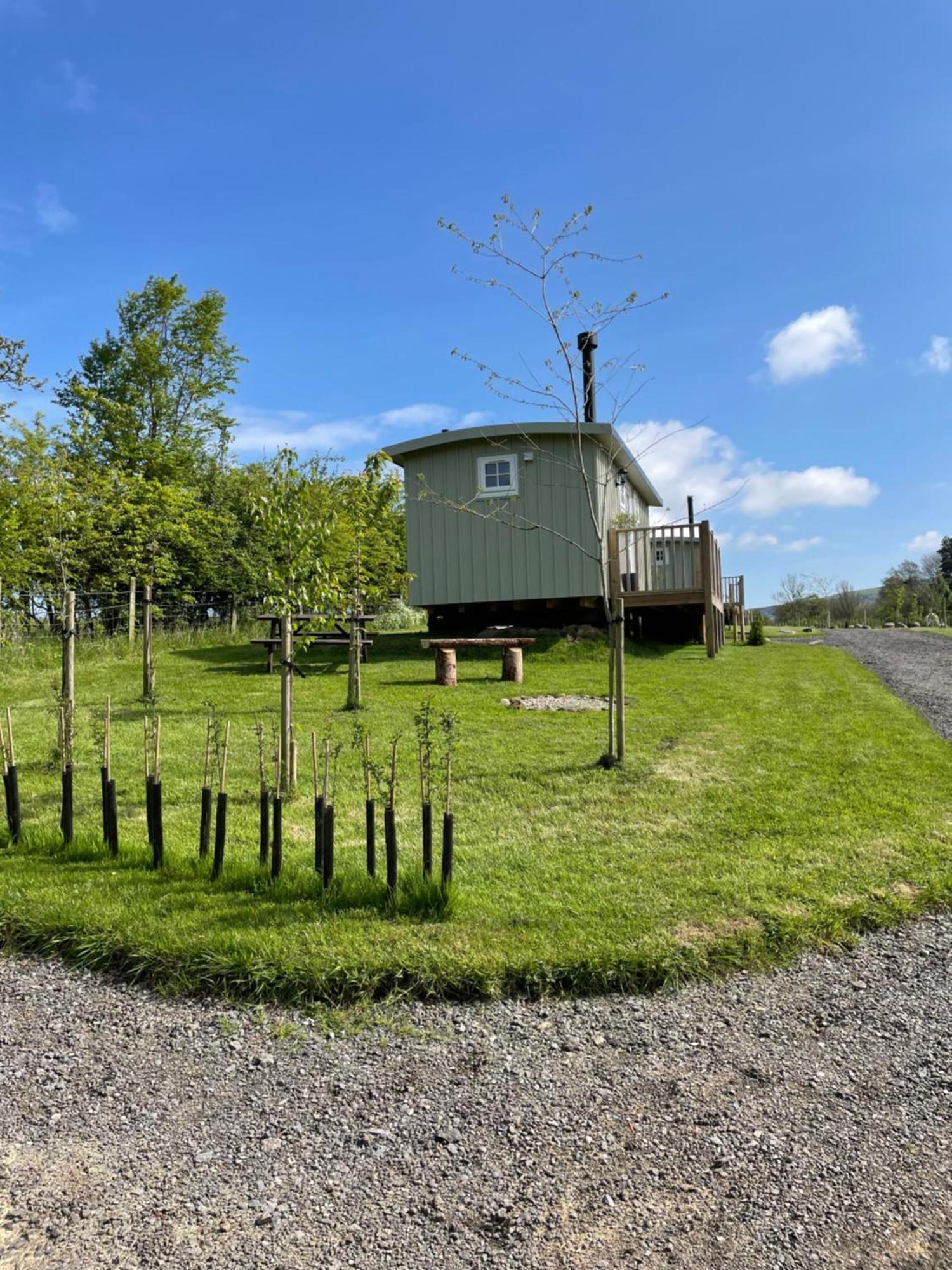 Ingleby Greenhow Rosemary Shepherds Hut, Clay Bank Huts מראה חיצוני תמונה